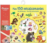 Ma pochette d'artiste - Mes 150 décalcomanies - + 1 decor accordeon geant - Charlotte Ameling - Auzou Philippe Eds - Jeux livres objets