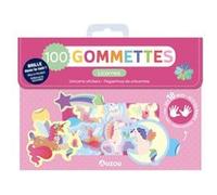 Ma pochette de 100 gommettes Licornes - qui brillent dans le noir Maude Guesné (Illustration)
