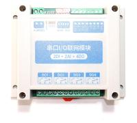 MA01-AACX2220 : Module d'E/S RS485, 2 entrées numériques, 2 entrées analogiques, 4 sorties numériques, protocole Modbus RTU, avec télécommande
