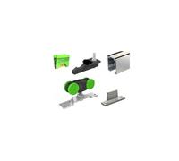 MA40A 240 Rail coulissant 240 cm aluminium brossé 40 kg