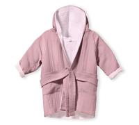 Mababu Peignoir Bébé | Robe de Chambre Enfant I Mousseline Bio GOTS 4 Couche | Peignoir de Bain Ultra-Doux | Lavable 40°C I Cape de bain bebe I Peignoir de bain enfant I Serviette de bain bebe
