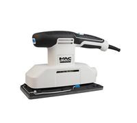 Mac Allister MHSS300 Ponceuse vibrante filaire 300 W 1/2 feuille vitesse | Ponceuse vibrante filaire 300 W à vitesse variable avec adaptateur d'aspiration inclus.