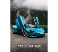 MAC Calendrier 2027 Motif voiture de sport britannique Format A3 (MPRA)