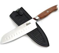 Macemaker Venice SanMai Santoku avec étui en cuir