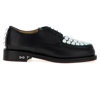 MACH & MACH chaussures derby en cuir de veau bicolore