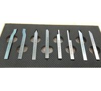 MachEl Ensemble d'outils de forme de tour HSS avec tige carrée de 6 mm - Idéal pour le travail des métaux : tournage, filetage, rainurage et ingénierie