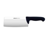 Macheta Arcos Couleur - Prof 298525 En Acier Inoxydable Nitrum Et Polypropylène Noir Ergonomique Mango Avec Lame De 20 Cm, Épaisseur 2,5 Mm Dans Un Étui.