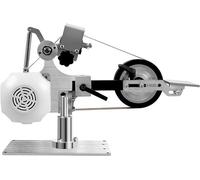 Machine à bande multifonction, ponceuse à bande, ponceuse à disque, verticale/horizontale, moteur sans balais, polissoir, machine à bande 762X25mm avec moteur sans balais, ponceuse à bande 220V 550W