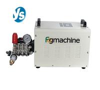 Machine à brouillard haute pression 0,5 l-15 l/min, système de brumisation extérieur pour le refroidissement, la croissance des champignons et l'humidification industrielle 4.0L Whole-set