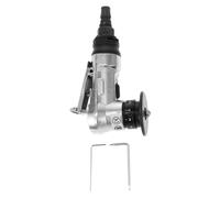 Machine à Chanfreiner Pneumatique Air Die 30000rpm Mini, en Alliage | Meuleuse pour Verre, Outil Pneumatique à Angle, Profondeur Réglable 0,1 à 0,9mm, Argenté