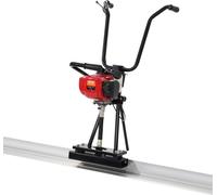 Machine à chape en béton cellulaire VEVOR avec plaque en aluminium de 1830 mm, jeu de barres de chant droites, moteur vibrant à 4 temps pour la finition du ciment à 6500 tr/min
