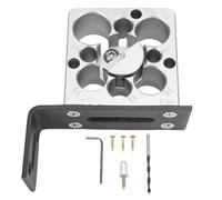 Machine à chevilles réglables à 8 trous avec insert en carbure pour le fraisage de tiges rondes, diamètres de 8 mm à 20 mm