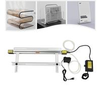 Machine à cintrer à chaud acrylique 1000W, support et température réglables en plastique PVC blanc pour matériaux thermorétractables Métallique