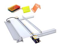 Machine à cintrer acrylique, cintreuse en plastique pour 1 à 6 mm d'épaisseur avec ajusteur d'angle et support, chauffe les feuilles de PVC, ABS, PP et PC, 125 cm de long