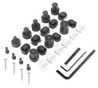 Machine à cintrer les bagues pour bijoux - Outil manuel pour cintrer les bagues et les boucles d'oreilles - Métal - Avec accessoires - 20,5 × 18,7 cm - Kit A