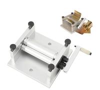 Machine à cintrer Manuelle, rouleuse à tôles métalliques avec Rouleaux réglables pour Le cintrage de tôles, Tubes, Bois et Bandes Plastiques en métal Souple