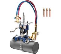 Machine à couper les tubes manuelle VEVOR, adaptée aux tubes d'une épaisseur comprise entre 5 et 50,8 mm, réglable selon un angle de 0° à 45°, de type chalumeau