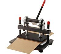Machine à découper le cuir, course de pression maximale 15 mm, épaisseur de traitement 0-100 mm, largeur d'alimentation 31 cm, capacité de charge 2 t, hauteur réglable 100 mm