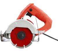 Machine à découper portable/meuleuse d'angle - Appareil manuel - 1800 W - 13 000 tr/min - Pour le bois et la pierre - Légère et réglable - Rouge