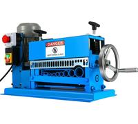 Machine à dénuder automatique 1,5-38 mm 370 W Types de dénudeurs de câbles métalliques avec 10 lames Dénudeur électrique motorisé 15 m/min