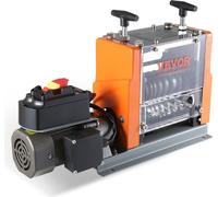 Machine à dénuder automatique, dénudeur de câbles électrique motorisé 0,06''-0,98'', 60 W, dénudeur de fils avec référence de profondeur de dénudage visible, 6 canaux ronds et 1 canal plat pour le rec