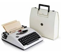 Machine à écrire Manuelle Vintage, Machine d'écriture Classique Portable pour écrivains et collectionneurs - Décoration de Bureau rétro avec clés fonctionnelles