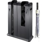 Machine à Envelopper Les Parapluies Automatique avec Distributeur, Inclut 1000 Sacs (Longs/Courts), Support Mobile à roulettes pour Entrée et Hôtel - Mécanique, sans Électricité