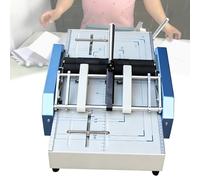 Machine à fabriquer des livrets A3, machine à plier et agrafer le papier automatique 2 en 1, format de papier maximum de 11,7 x 16,5 pouces, machine à relier électrique de bureau 60 W