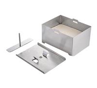 Machine à fromage | Moule à fromage domestique avec drainage et plateau d'égouttement - Machine à fromage en acier inoxydable pour salle à manger, cuisine, camping, restaurant, pâtisserie à domicile
