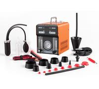 Machine à fumée SucceBuy EVAP pour véhicules, avec pompe à air, débitmètre et manomètre, détecteur de fuites pour voitures, motos et camions, outil de diagnostic pour la détection de fuites, machine à
