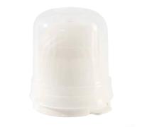 Machine à glaçons en silicone pour libération rapide du café - Grand plateau de 100 ml - Outil de cuisine à fusion lente marron 7 x 8 cm (blanc)
