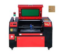 VEVOR Graveur Laser CO2 Machine de Gravure Découpe Laser 50 W Zone de Travail 300x500 mm, Vitesse de Travail 0-500 mm/s, avec Assistance Air, Panneau de Commande Numérique, pour Bois, Acrylique, Tissu