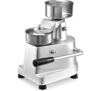 Machine à hamburgers commerciale, machine à hamburgers de 100 mm/4 pouces, machine à hamburgers en acier inoxydable de qualité alimentaire très résistante, robot culinaire pour la préparation de viand