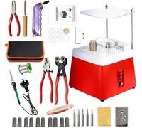 Machine à meuler le verre, meuleuse électrique pour verre, mini meuleuse pour verre, meuleuse électrique 220V 4200 tours/minute, portable, avec plaque de protection et accessoires universels, puissanc