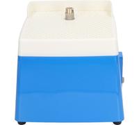 Machine à meuler les vitraux Mini outil de meulage d'art portable Kit anti-poussière avec embout de 1 pouce Bleu