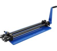 Machine à moulurer et à border pour tôles - Bead Roller - portée 460 mm - jusqu'à 1,2 mm - 3 jeux de rouleaux 4/6/7,5 mm - acier