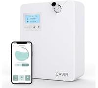Machine à Parfum Intelligente sans Eau à Huiles Essentielles, 300ml, Couverture 2000 m², Contrôle par Application Bluetooth & Wi-FI pour Intégration Maison Hôtel Spa Bureau et Climatisation,White