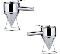 Machine à pâte à crêpes, plaque de cuisson en acier inoxydable de 1,2 L avec système de fixation, plaque de cuisson en acier inoxydable avec système de fixation, plaque d'aspiration pour les pâtissier