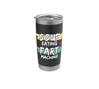 Machine à pettes pour manger de la soupe Gobelet isotherme en acier inoxydable double paroi