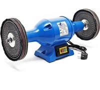 Machine à polir 750W avec deux disques de polissage Ø200mm Polisseuse double Boîtier robuste Base