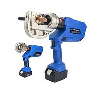 Machine à polir les bijoux, Pince hydraulique électrique EZ-300/EZ-400 câble Rechargeable cuivre et aluminium pince à sertir batterie Lithium 18V(Intelligent version 2000ml)