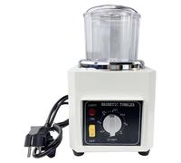 Machine à polir magnétique pour bijoux - Tambour magnétique KT-90 - 220 V - 4 kg - 35 cm de hauteur - Boîtier métallique - Pour pièces métalliques