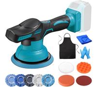 Machine à polir sans fil, diamètre 150 mm, 8 vitesses, compatible avec les batteries Makita 18V