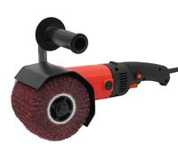 Machine à poncer - Machine à satinage - 230 V, 1580 W - 100–3000 tr/min - Double engrenage - Pour poncer, polir et satiner - Rouge