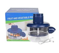 Machine à rayures pour ail, outil rechargeable pour enlever la | Store électrique pour ail et tomates pour tomates, cerises, carottes, oignons, maison, restaurant, appartement