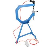 Machine à redresser la tôle - Marteau à planer pneumatique - Vitesse de rotation : 875–1350 tr/min - Avec support et pédale - Trois enclumes : 2,54/5,08/7,62 cm - Pour les bosses sur les voitures et l