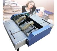 Machine à relier automatique de livrets, 70 W pliante, agrafeuse de dossier de papier, équipement d'agrafage de livret pour bureau