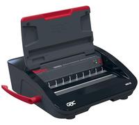 Machine à relier électrique GBC WireBind WB15E - Relie 125 feuilles A5/A4, Perforation électrique avec LED anti-bourrage, Perfore de 15 feuilles, noir/argent, 4410066