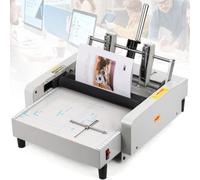 Machine à Relier Et Plier Les Livrets A3 (29,7 X 41,9 Cm) pour Brochures Et Manuels à Piqûre à Cheval, Idéale pour Les écoles Et Les Bureaux, Facile à Utiliser Et Durable.