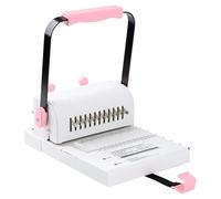 Machine à relier, Machine à relier avec règle coulissante compatible les reliures métalliques ou spirales, for la fabrication de livres épais qualité professionnelle